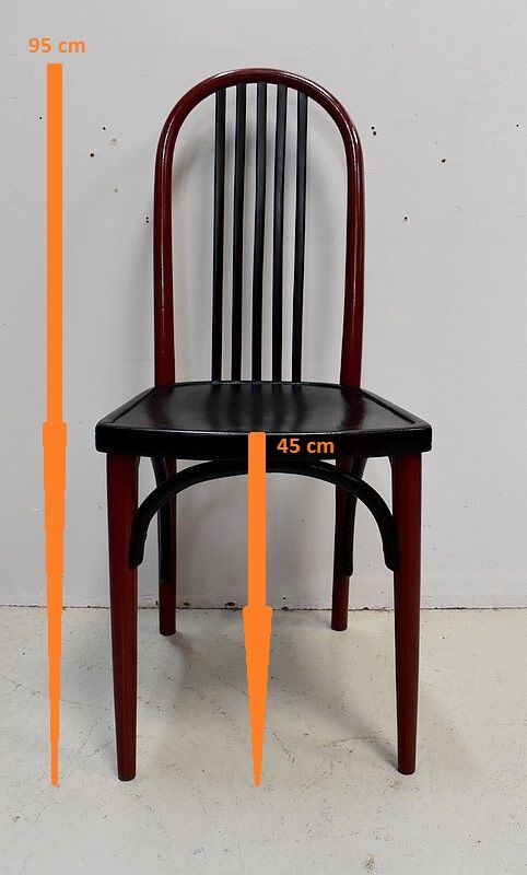 Chaise Vintage en Bois peint – 1940 / 1950