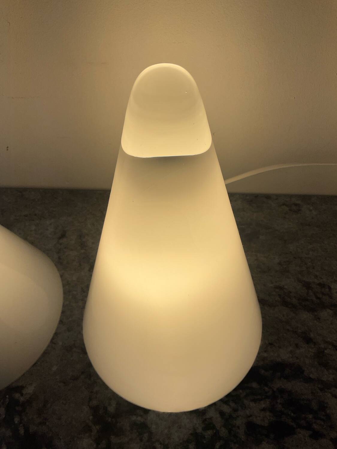 Pair of Teepee lamps, Ilu edition from the 80s-90s.