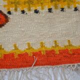 Kilim/tapisserie murale polonaise par M Domanska 1971