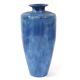 Large blue Bavent Art Deco vase