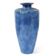 Large blue Bavent Art Deco vase