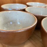 6 stoneware bowls
