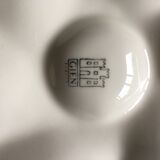 6 oyster plates manufacture of gien