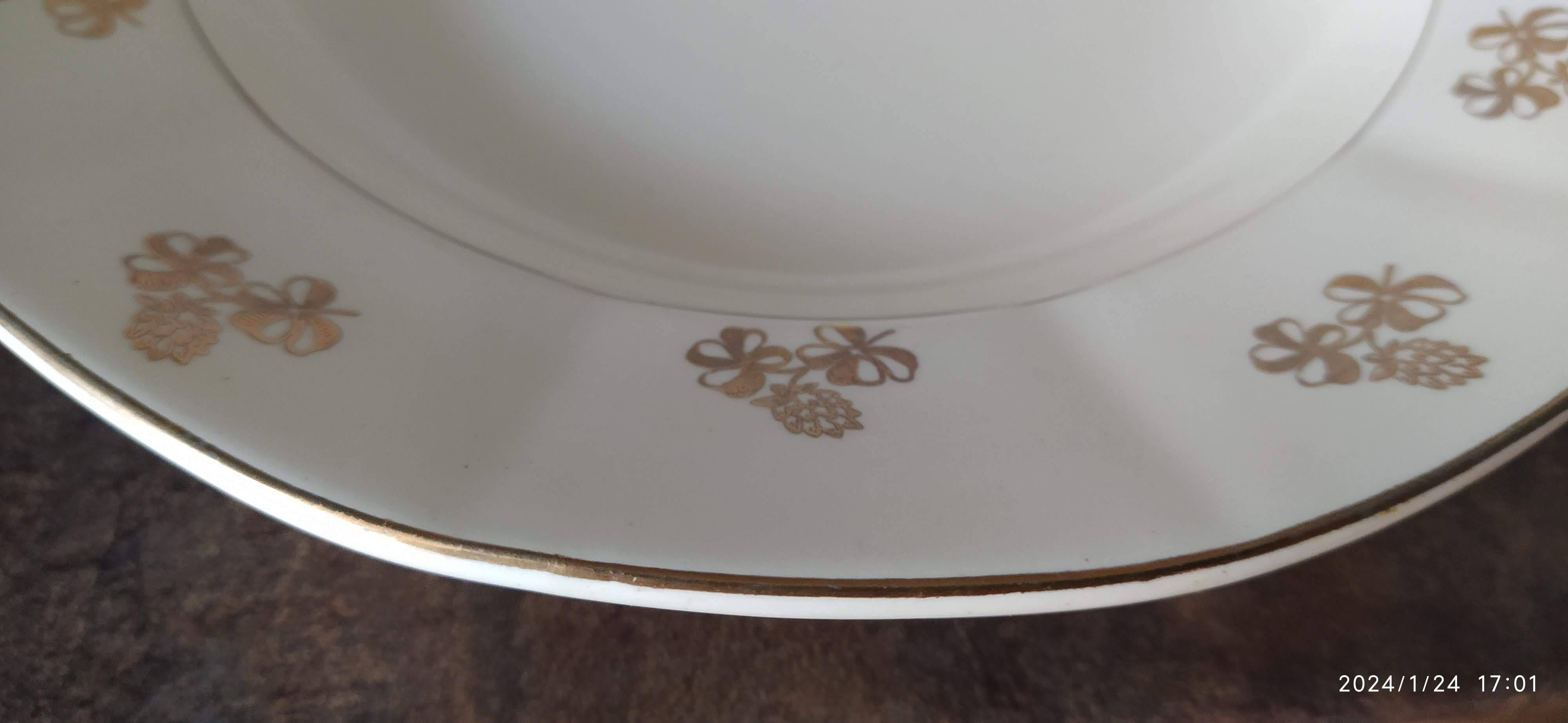 Sarreguemines soup plates