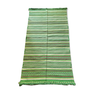 Tapis indien tissé main