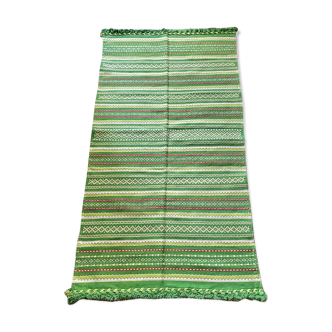 Tapis indien tissé main 85cm x 160cm