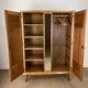 Art Deco wardrobe in solid oak restored – 1930s-1940s