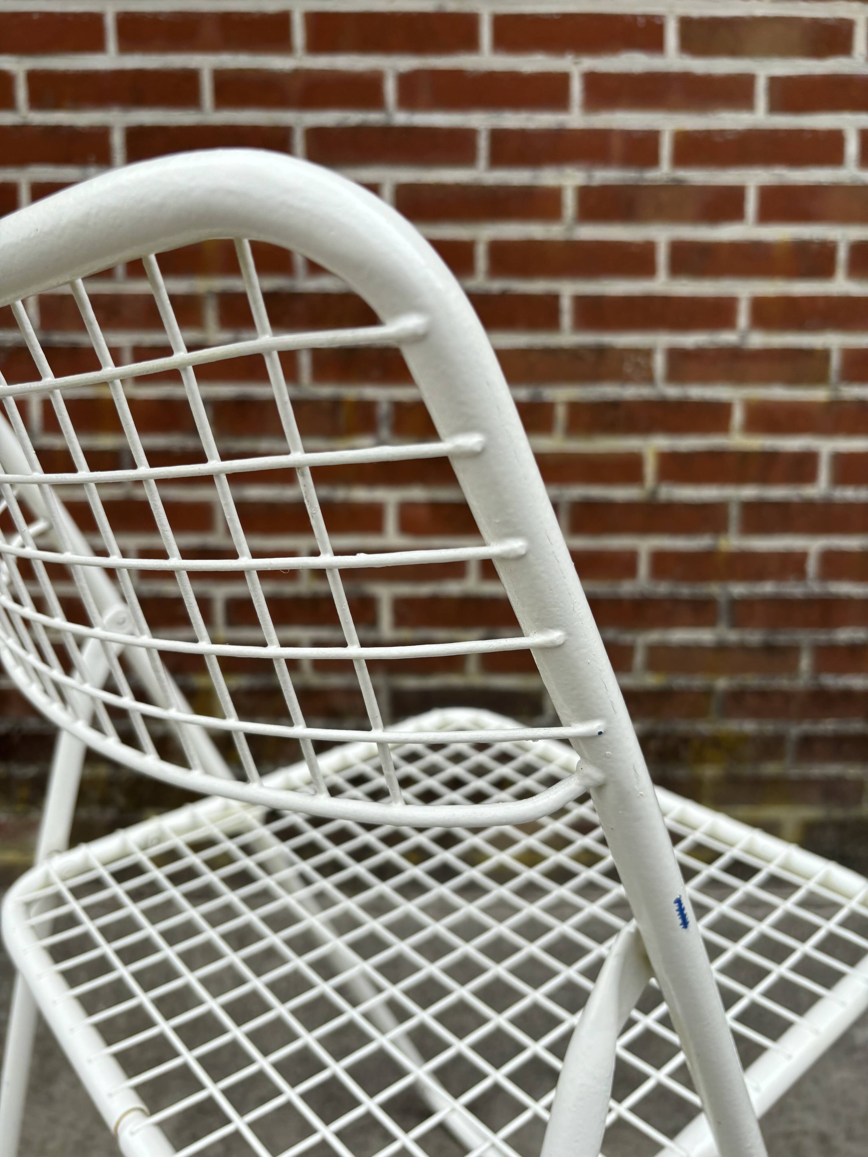 Vintage Folding chair "Ted Net" by Niels Gammelgaard for Ikea 1976