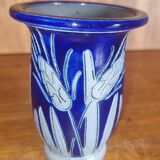Small Burger Betschdorf vase, Alsace salt stoneware