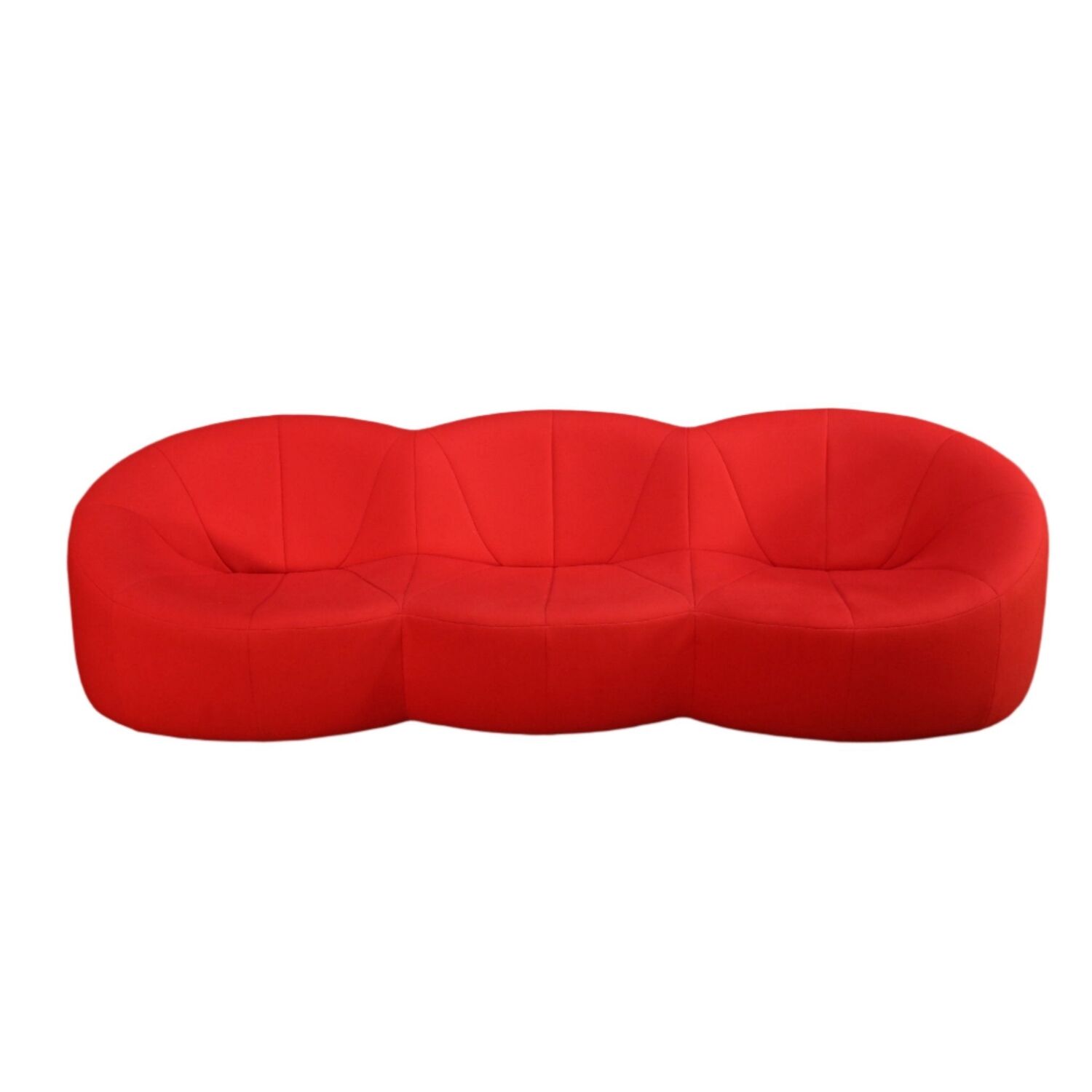 Ligne Roset - (6) pumpkin 3-seater sofa by Pierre Paulin