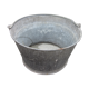 Old zinc cauldron