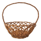 Corbeille fruits rotin vintage, 1960