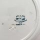 3 assiettes plates en terre de fer "Milan" Creil et Montereau
