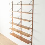 Classic wall shelf by Poul Cadovius for Cado, 1950s, teak veneer