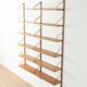 Classic wall shelf by Poul Cadovius for Cado, 1950s, teak veneer