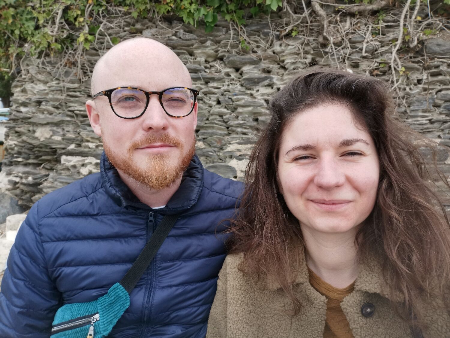 Vintage molded globe glass wall lamp