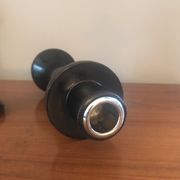 Pair of wooden candlesticks