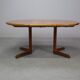 Scandinavian solid pine extendable dining table