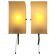 Pair of Midcentury Wall or Table Lamps, Pokrok, 1970s