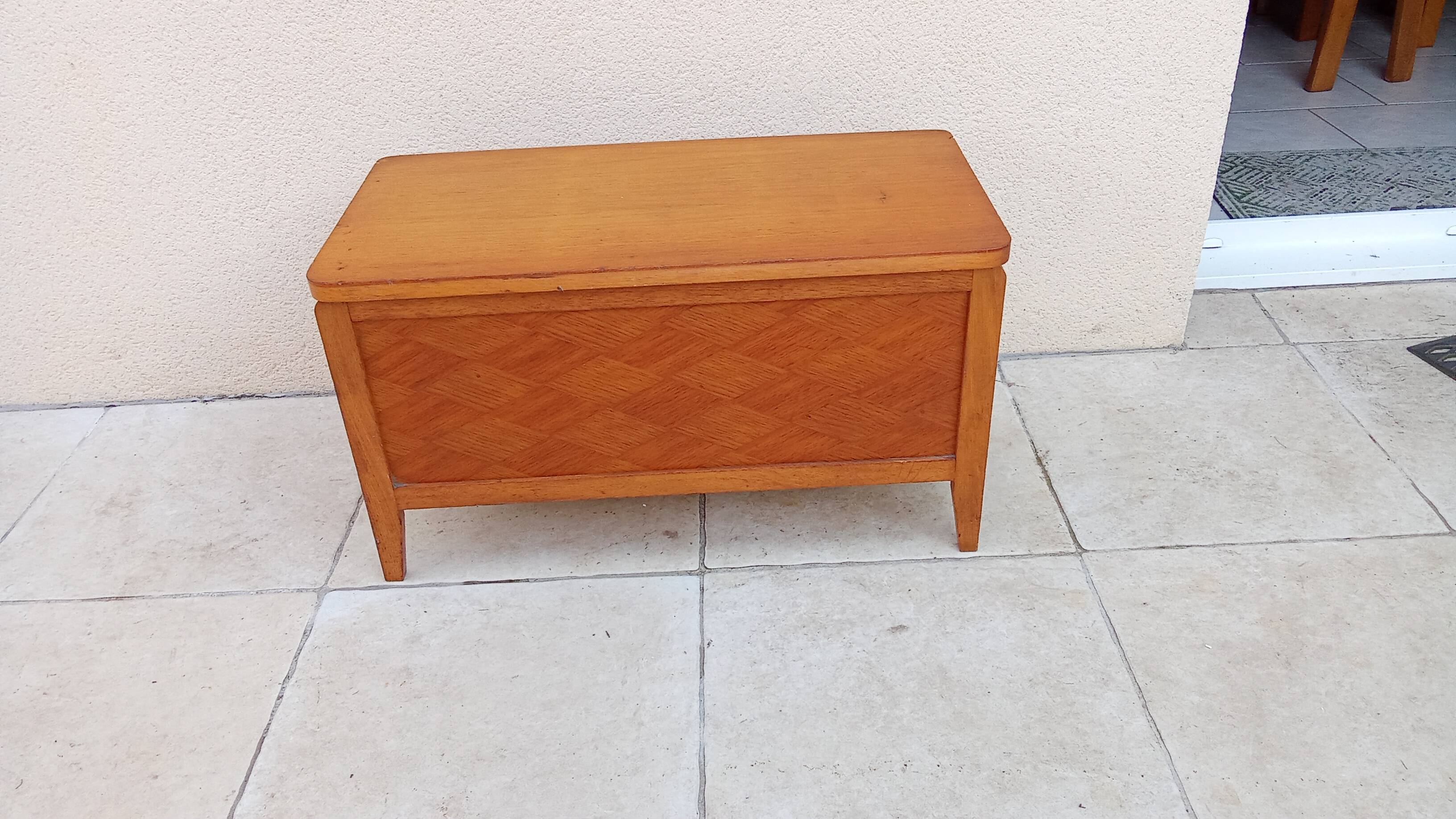 Vintage toy box from the 60s