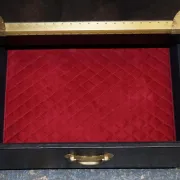 Cumberland Coffee Table with Red Velvet Lining by Timothy Oulton