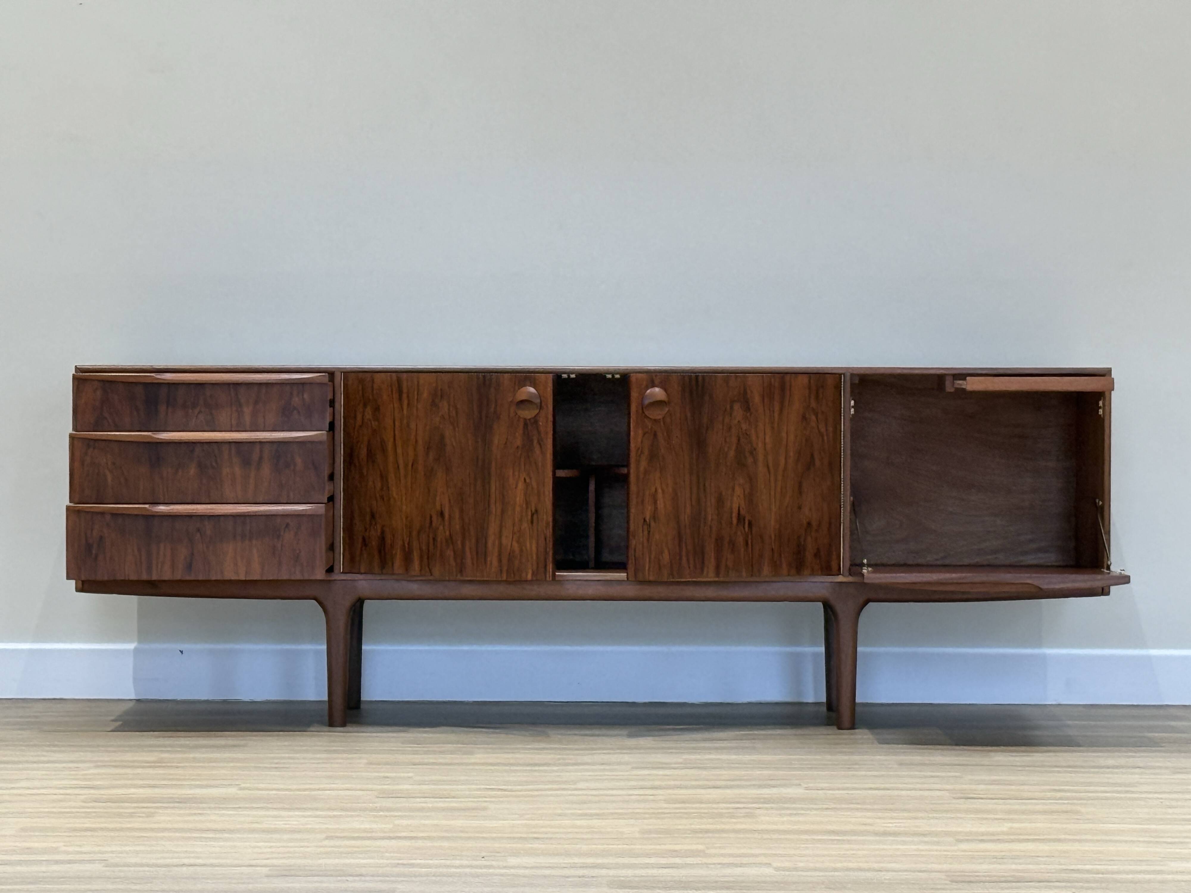 McIntosh long sideboard in Rosewood.