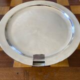 Old silver metal trivet