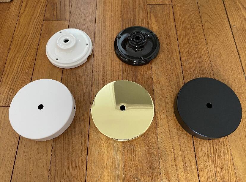 Suspension avec globe vintage en verre