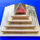 Wall lamp or ceiling lamp pyramidal , modernist constructivist