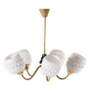 plafonnier en laiton