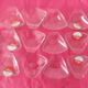 12 coupelles  en forme de coquille saint jacques verre pyrex  vintage