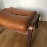 Ottoman leather dandina footr rest