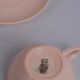 Digoin porcelain cups and saucers