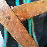 Vintage children’s walnut bench