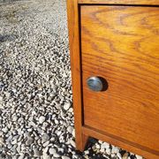 Bed and bedside table