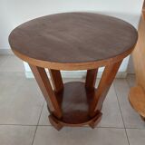 round Art Deco side table