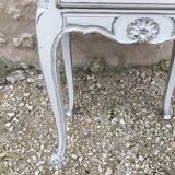 Louis XV style bedside table in cherry wood