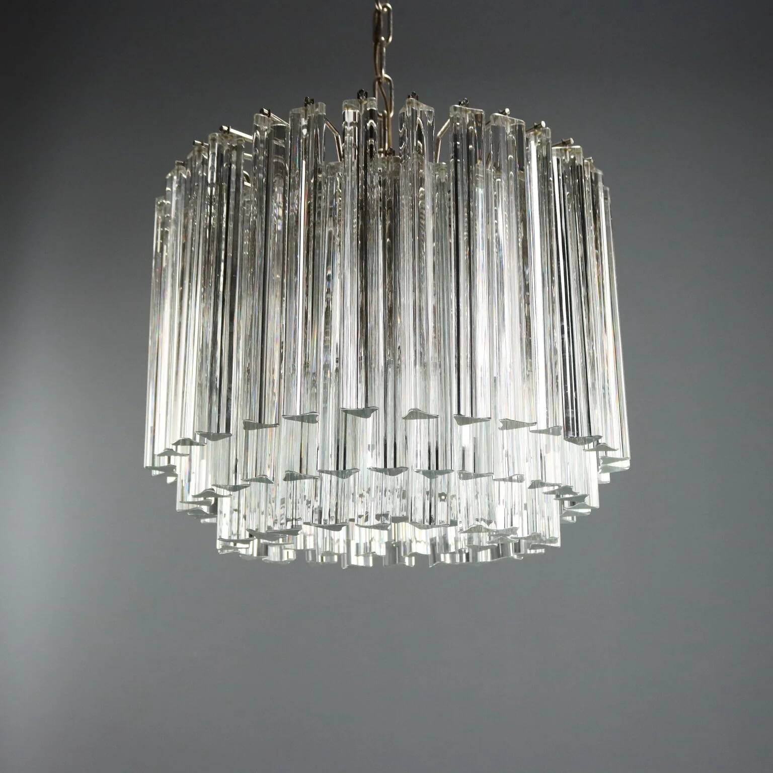Vintage Murano glass pendant, Italian design, 1960s.
