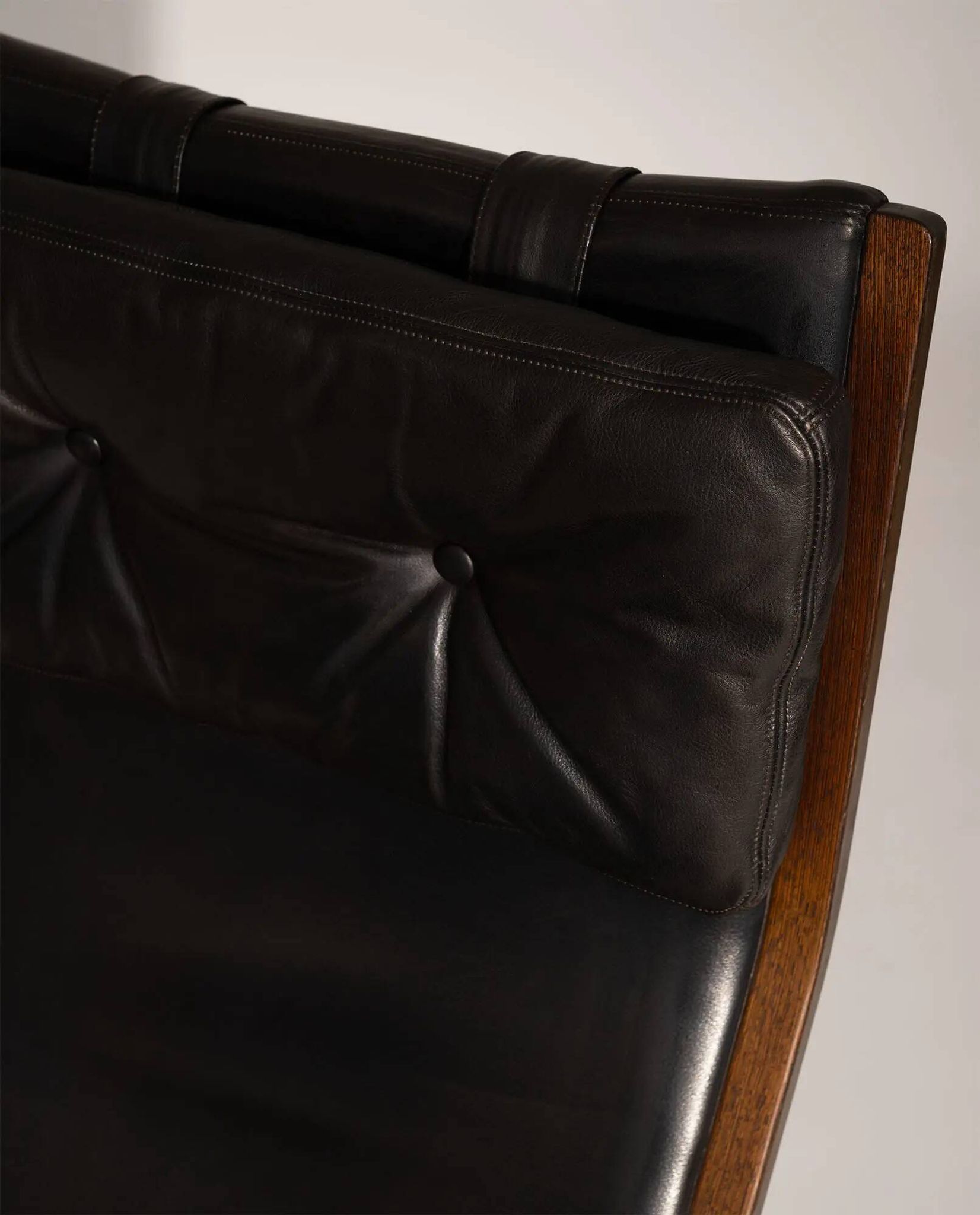 Yngve Ekström armchairs for Swedese, 1970s