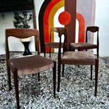 SET 4 Chaises Design Niels Otto Møller 1960