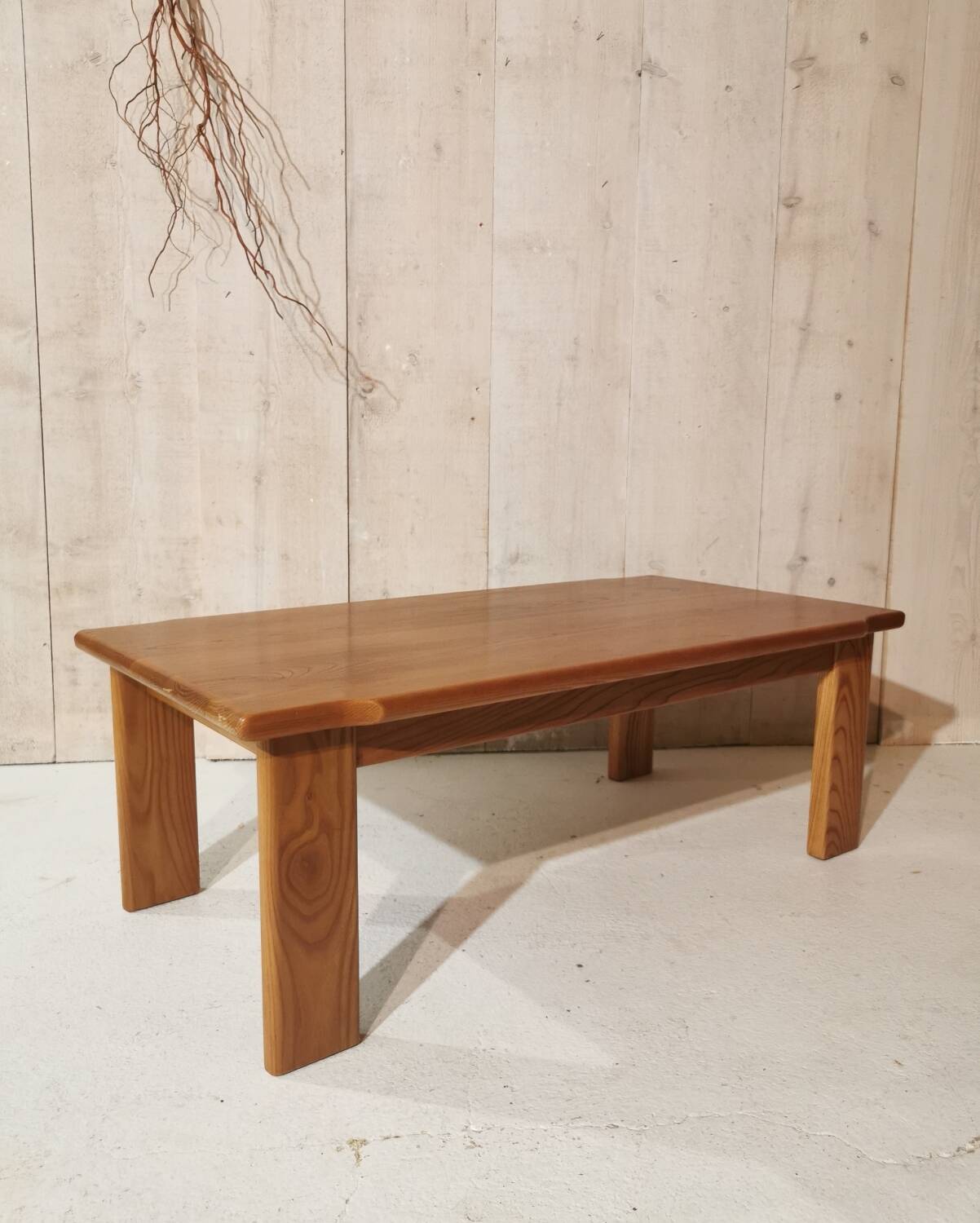 Coffee table in elm