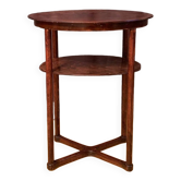 Oval side table no. 960/2 designed by Josef Hoffmann, JJ Kohna, Austria circa 1905