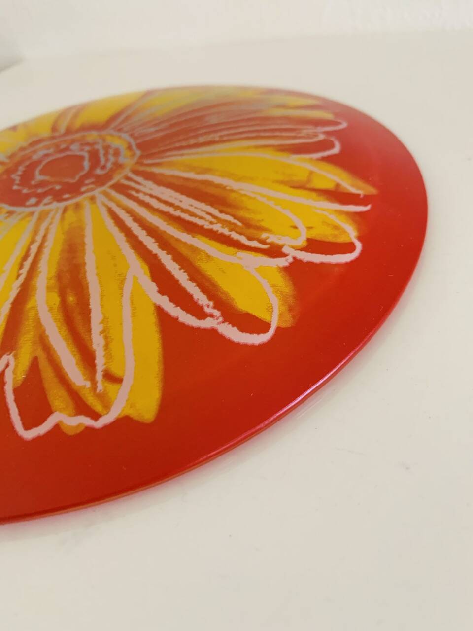 Daisy decorative plate by Andy Warhol, for Rosenthal, 1980s