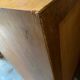 Chiffonnier pieds compas bois brut 1950