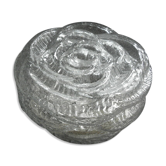 Plafonnier vintage forme rose glacée