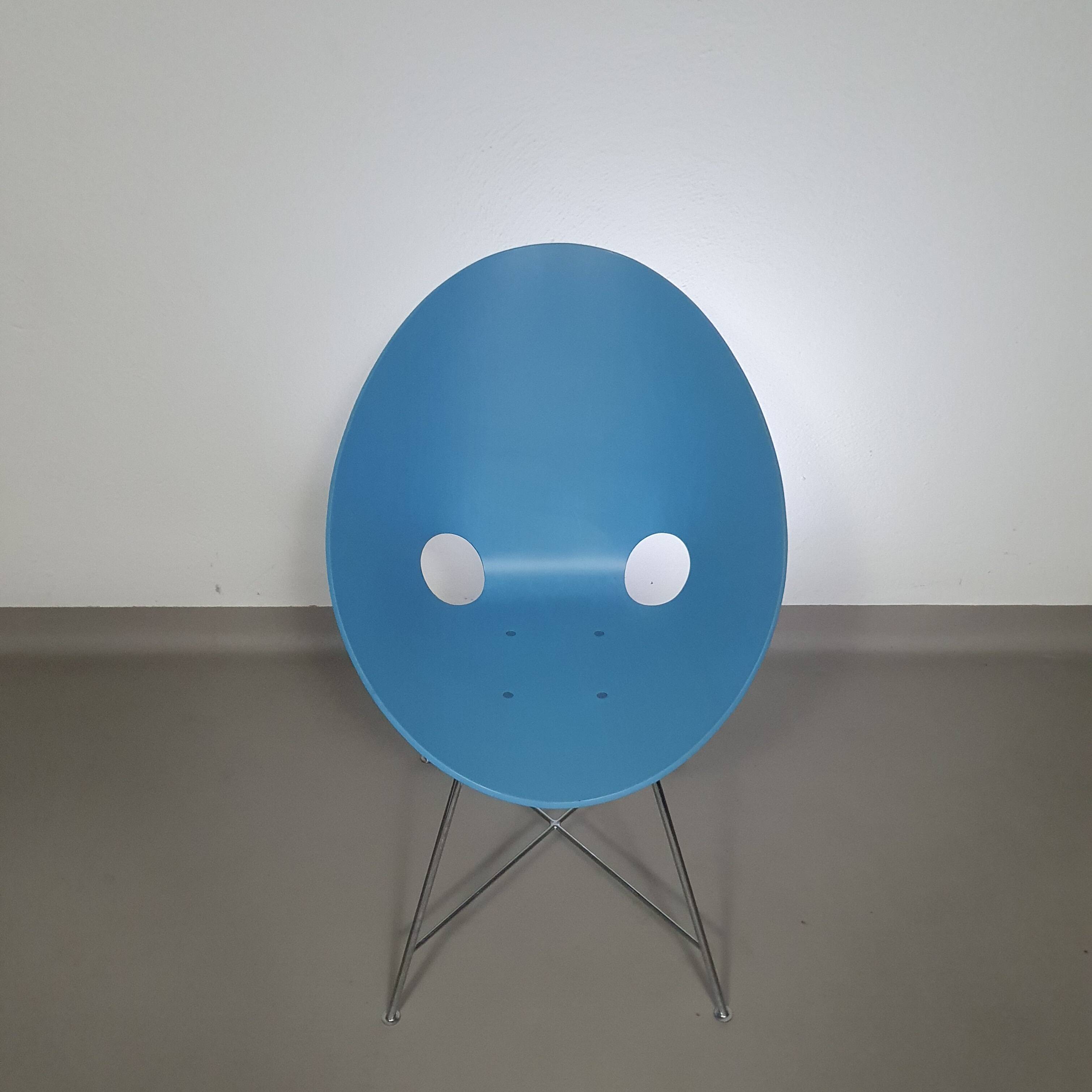 6 ST 664 Shell Chairs, Designed by Eddie Harlis