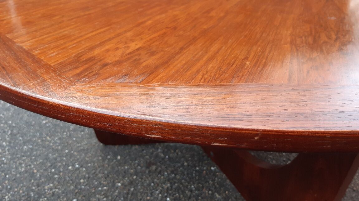Rosewood coffee table 1970