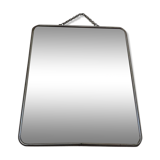 Old barber mirror with chain 50 years 60