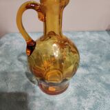 Old enamelled pitcher