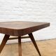 Wooden Coffee Table with Inlay, 1940s